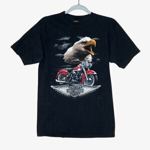 Vintage Harley Davidson Eagle South Africa T-Shirt Tee Size M 2000 Y2K USA